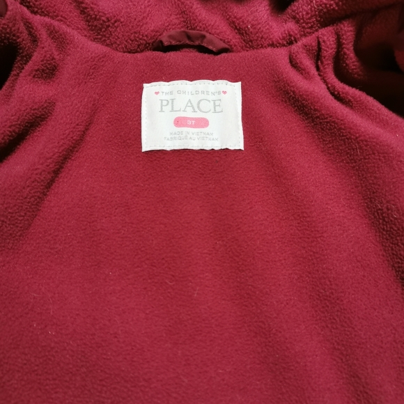 Magenta Kids Winter Jacket - Picture 3 of 4